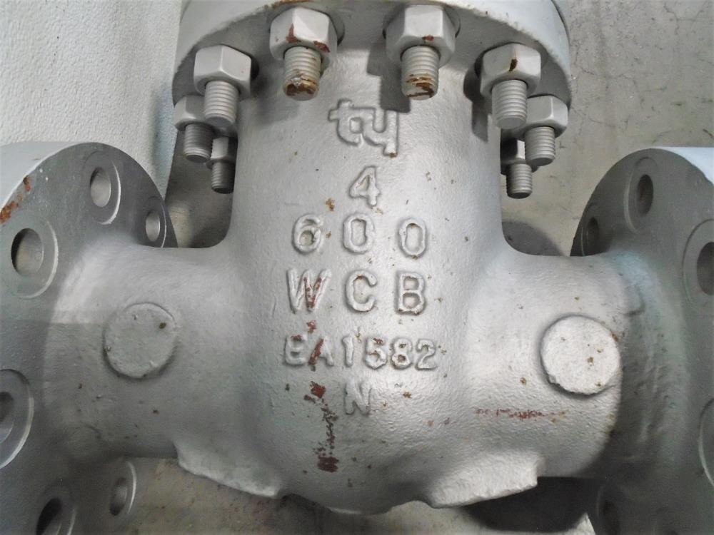 TY 4" 600# WCB Gate Valve 351RF-WCB-8